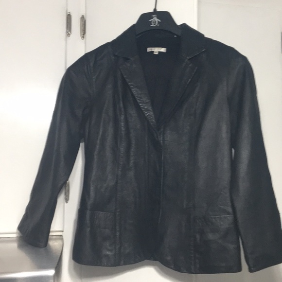 Vince Jackets & Blazers - Vince XS Leather Jacket cotton lined